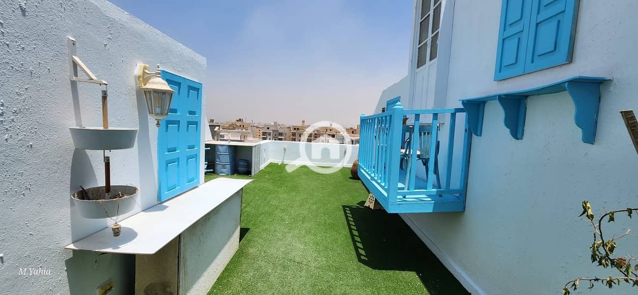 Penthouse 250m for Rent in Mountain View ERK View of swimming pool Prime Location Next to AUC - New Cairo - Widok 2