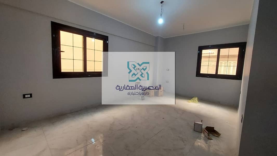 Apartment for rent, first occupancy, Al-Miraj Al-Alawi behind Carrefour and the ring road, near the school complex close to the service area, side of the 3rd floor, elevator is being operated, 3 rooms. - Ansicht 3