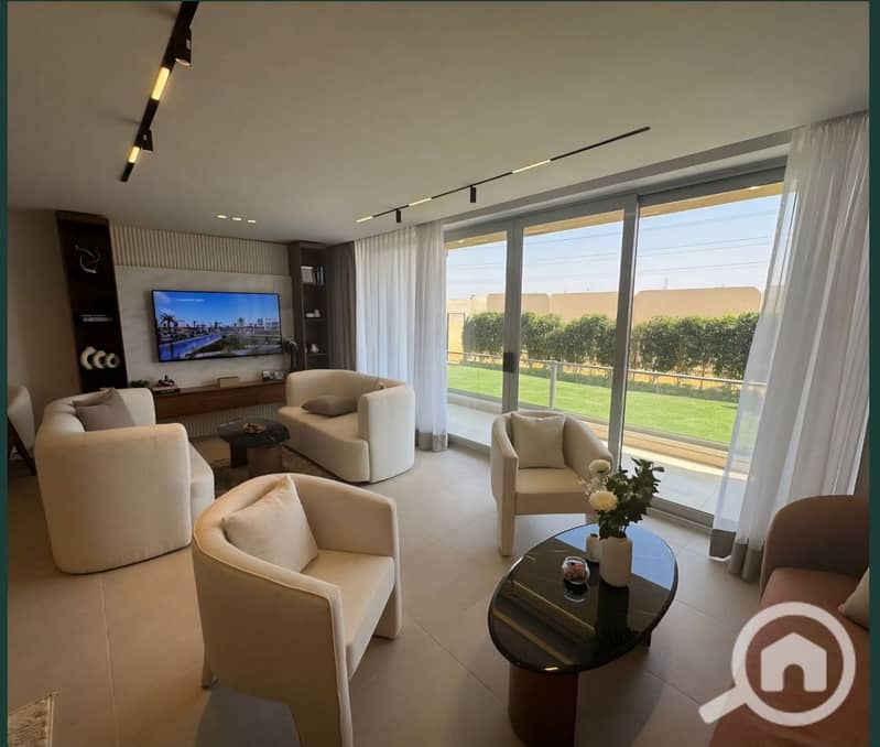 For sale fully finished garden apartment ready to move in new zayed very prime location - Widok 2