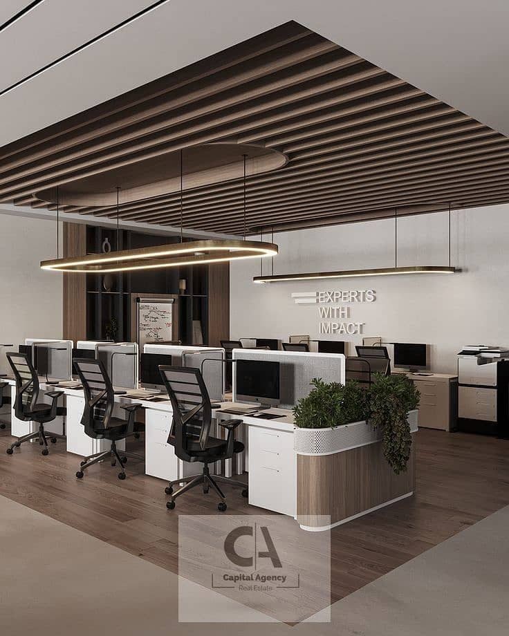 Office space for rent, 500 sq m - prime location directly on South 90th Street in a distinguished administrative building - Fifth Settlement - Ansicht 5