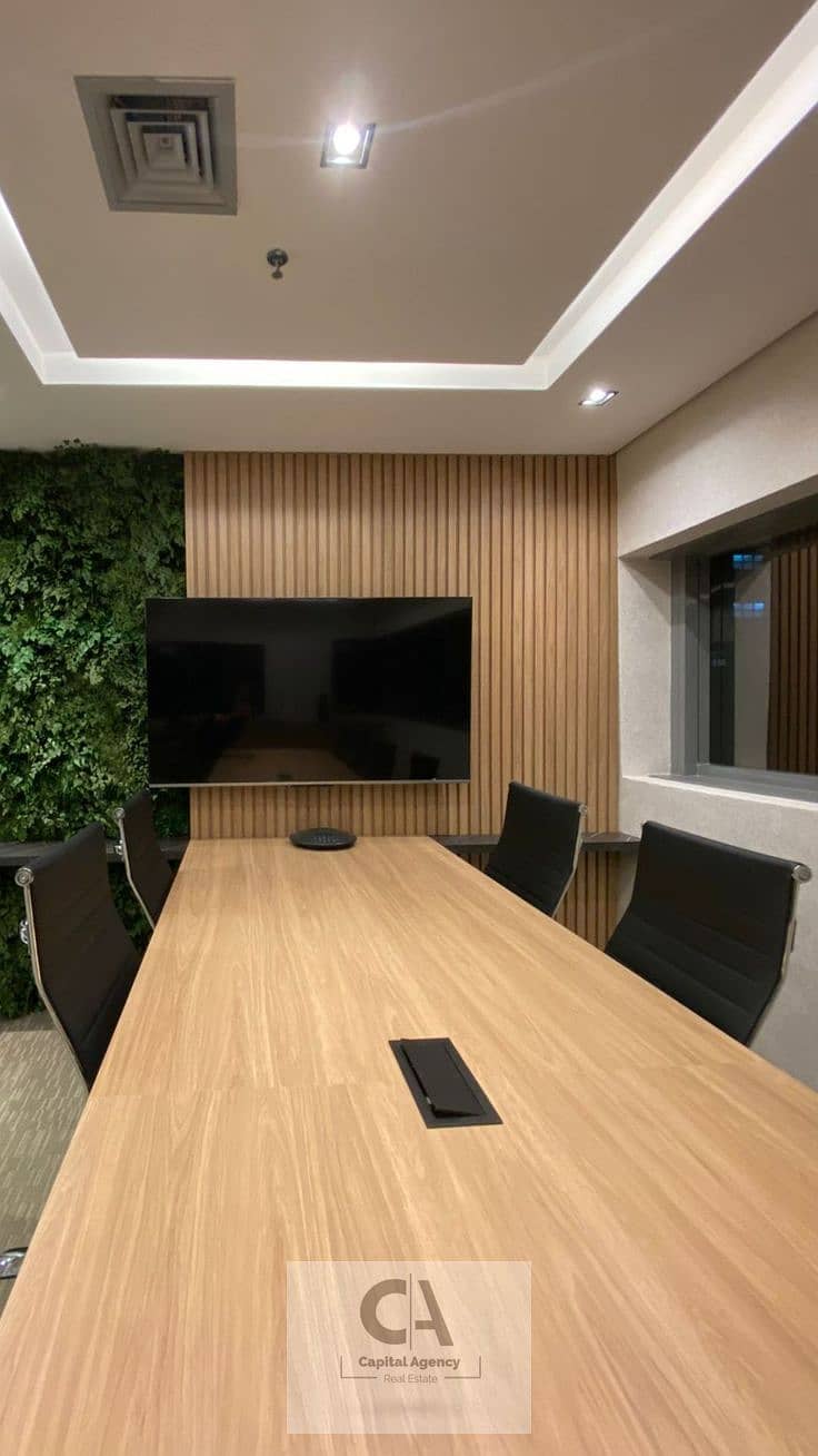 Office space for rent, 500 sq m - prime location directly on South 90th Street in a distinguished administrative building - Fifth Settlement - Mehr