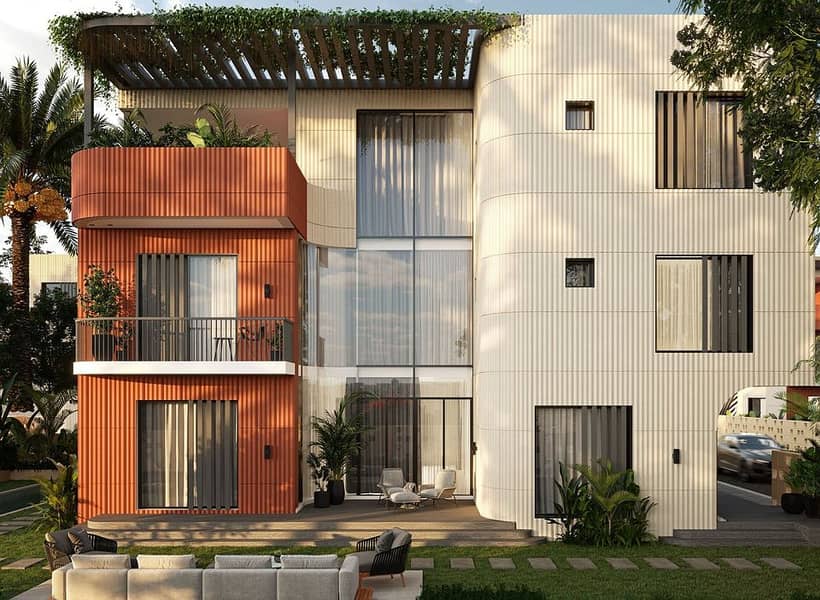 Twinhouse for Immediate Delivery For Sale with 35% Cash Discount in Taj City Compound, Canada Phase - Ansicht 2
