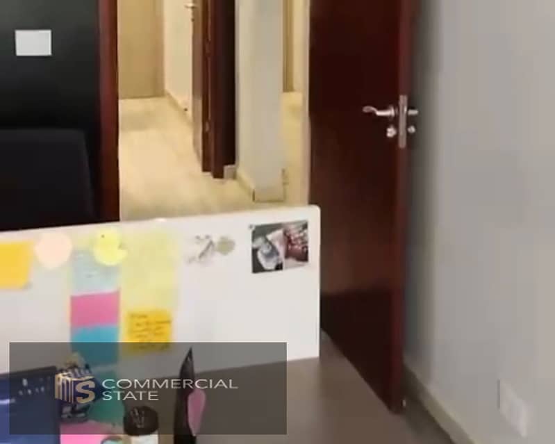 Finished Office at Trivium Complex 117m for Rent -New Cairo – pohled 5