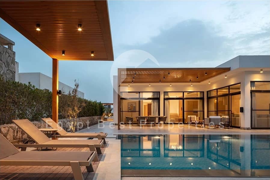 4 Bedrooms 300 sq.M Villa for sale 40,000,000 EGP in Ancient Sands Gouna, Gouna, Red Sea