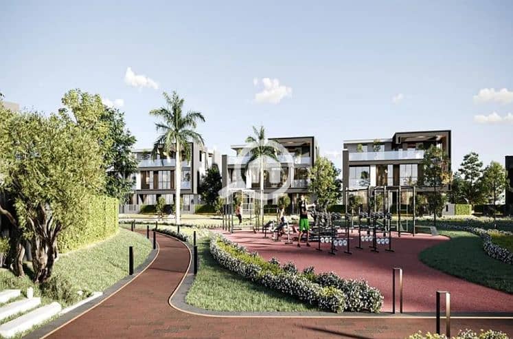 Townhouse Corner for Sale in Sheikh Zayed – Cash Discount Available in Menorca Compound by Mardiv – pohled 6
