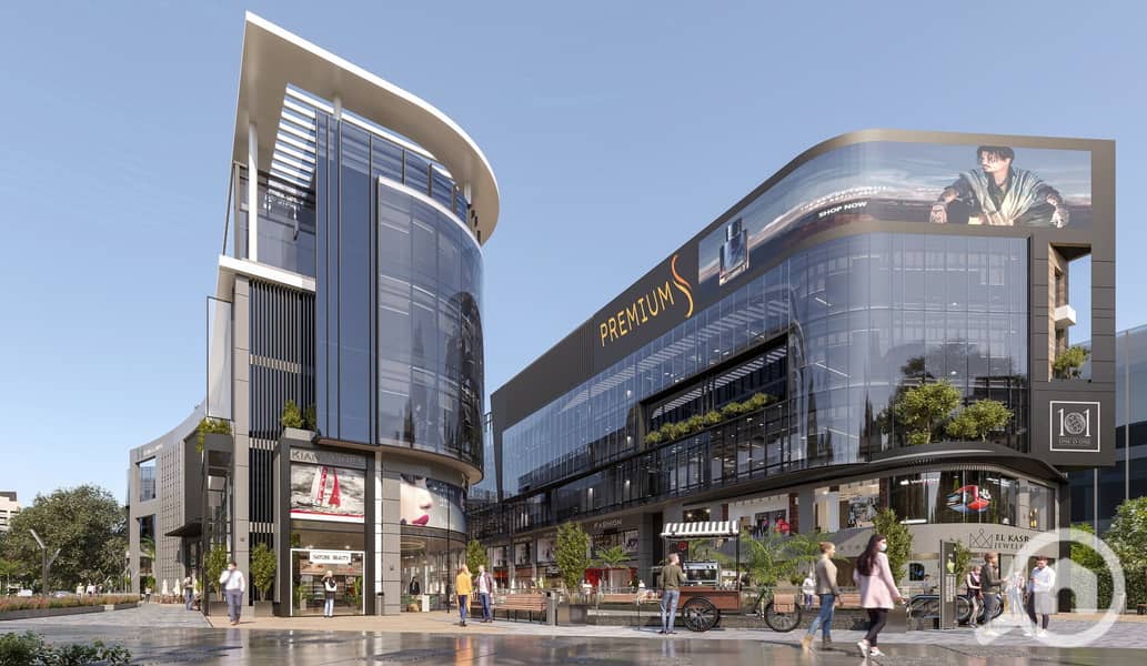 Immediate handover with installments, administrative office, 171 sq m, Mall 101, Sheikh Zayed - Ansicht 3