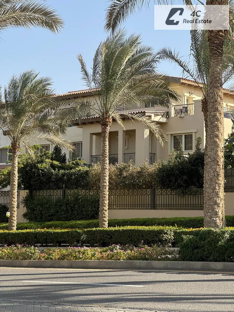 Lowest price for twin house classic ready to move fully finished view landscape in compound hyde park fifth settlement new cairo - Widok 2
