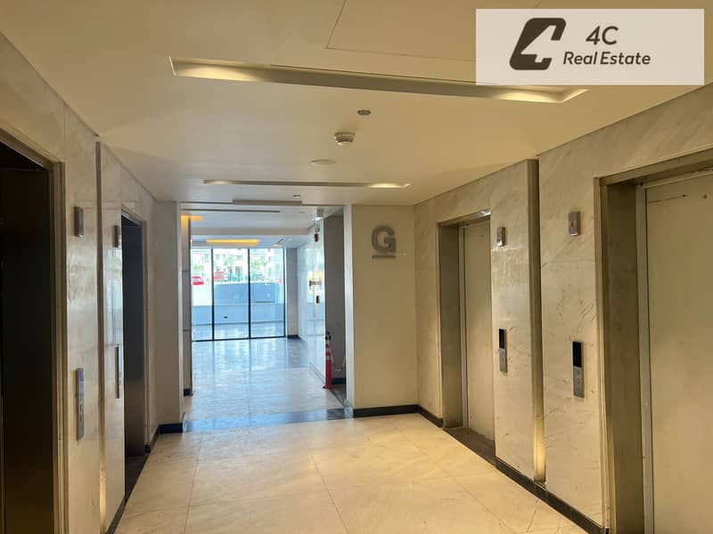 office 67m open view landscape ready to move under market price in hyde park fifth settlement new cairo - Ansicht 6