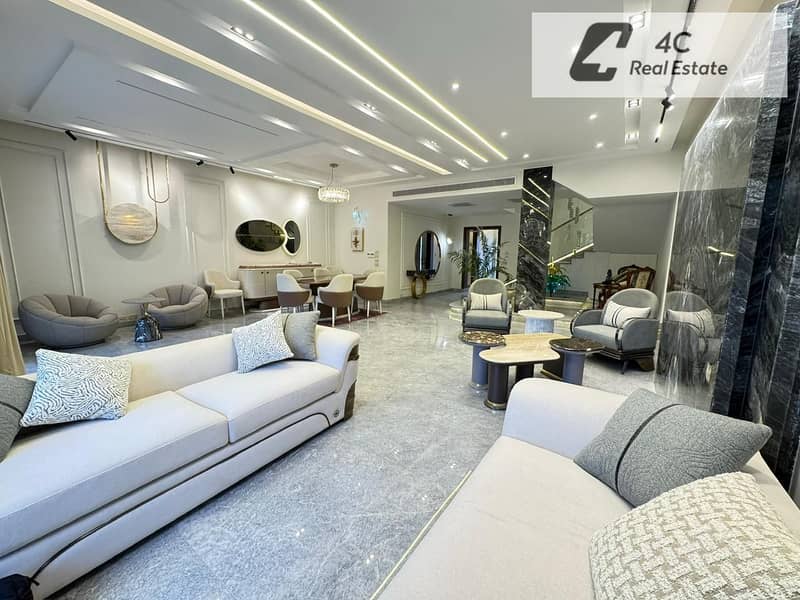 TOWN HOUSE FOR RENT IN TAWNY COMPOUND CLOSE TO PALM HILLS AND GEZIRA CLUB FIRS USE WITH KITCHEN AND ACS – pohled 6