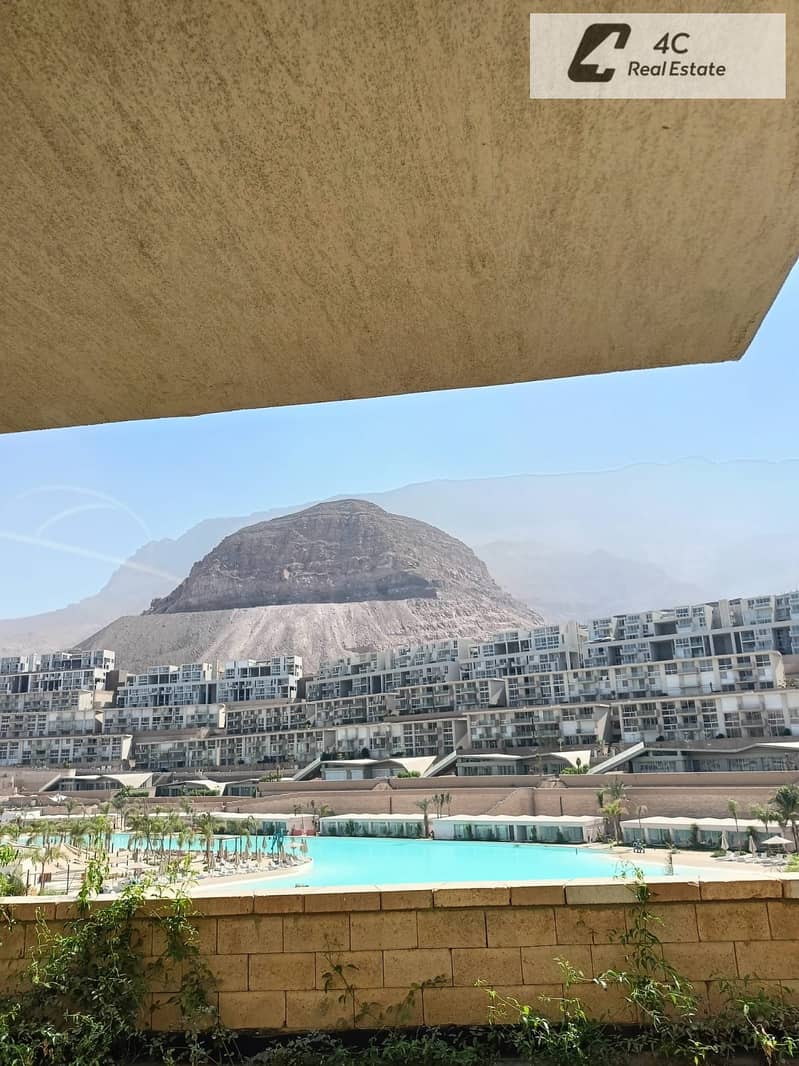 for sale Chalet Ground floor with garden 92 sq m double sea and lagoon viewin Monte Galala Ain Sokhna Suez Road Lowest price – pohled 5