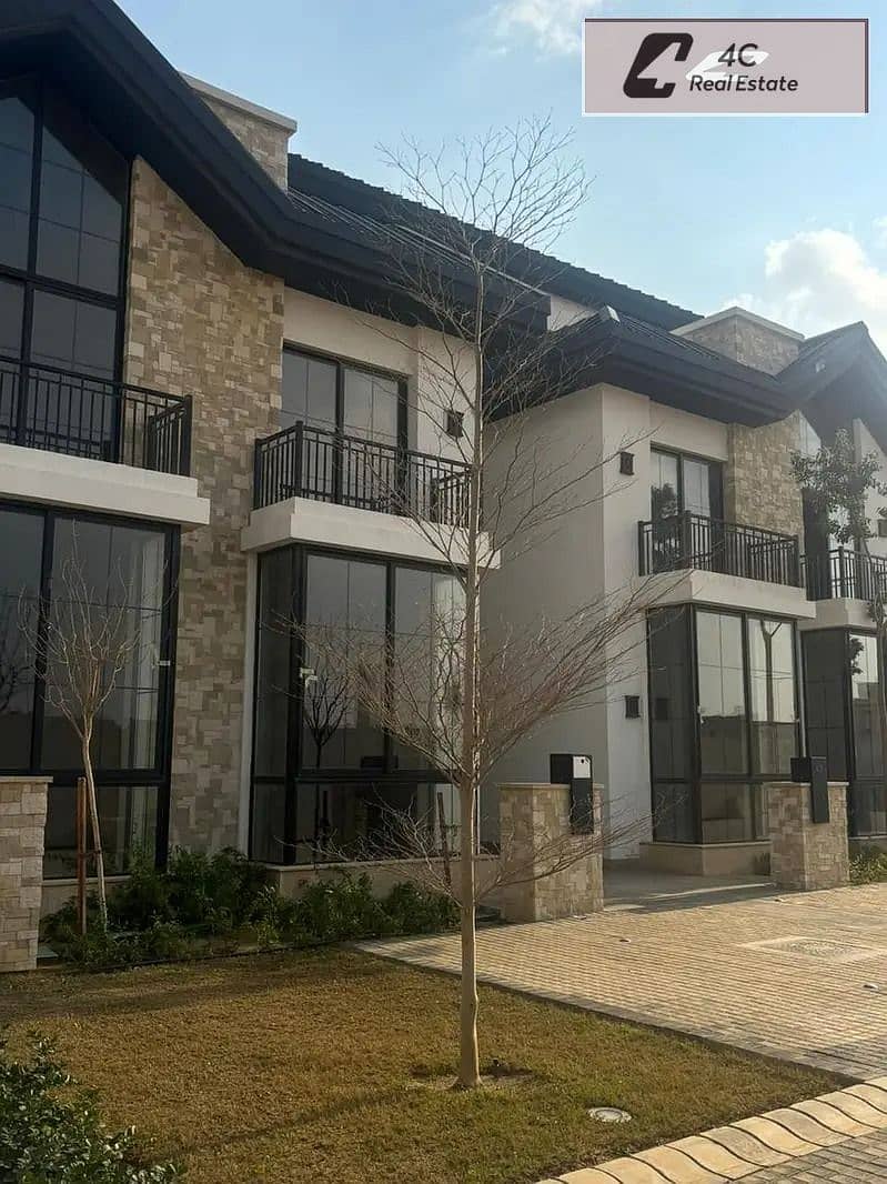 Townhouse Villa for Sale 245 sq m Corner Unit in Marq Gardens Compound New Cairo Fifth Settlement - Mehr