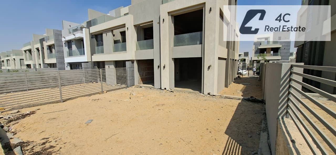 Corner townhouse resale at the lowest price in the market, Lavista City, New Administrative Capital - open view, ready for viewing and handover. - Widok 3