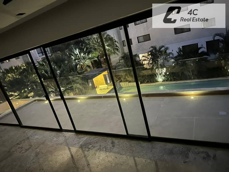 For quick sale: 205 sqm apartment, ultra-super-lux finishing, with air conditioning - Lakeview Residence, Fifth Settlement, lowest price on the market - Vista 2
