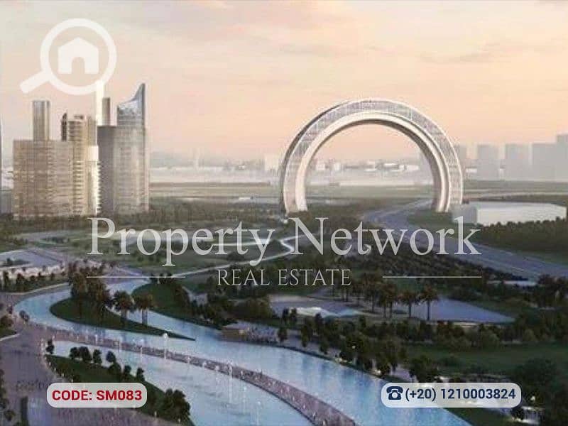 80% Flexi-Finished Apartment for Sale in The Curve – New Administrative Capital - Widok 3