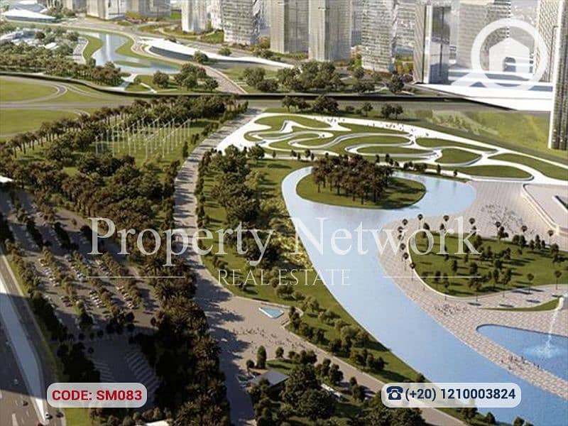 80% Flexi-Finished Apartment for Sale in The Curve – New Administrative Capital - Więcej