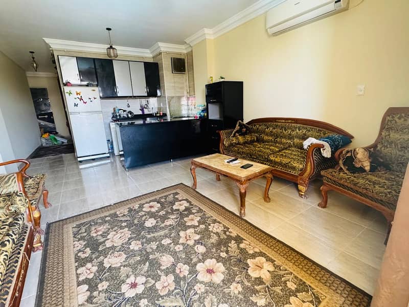 Chalet for sale in La Sirena Palm Beach Village, Ain Sokhna, fully furnished, with a sea view. - Widok 3