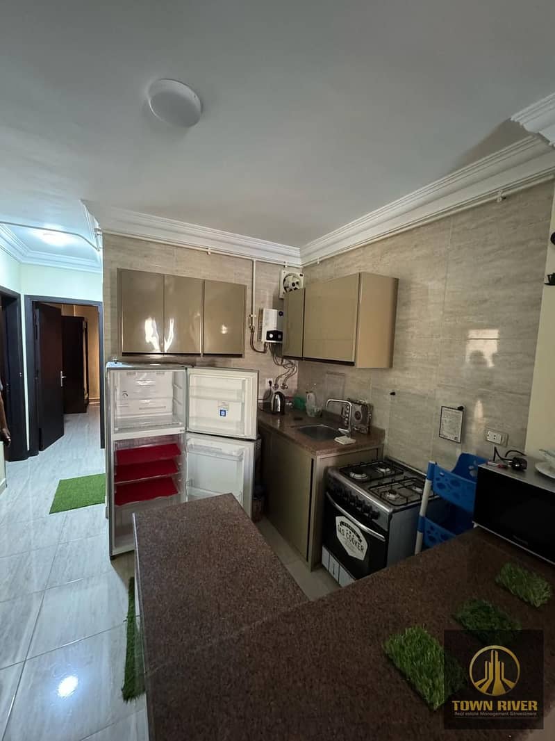 Chalet for sale in La Sirena Palm Beach Village, Ain Sokhna, fully furnished, with a sea view. - Widok 4