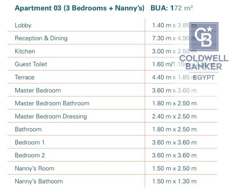 Apartment for sale in Palm Hills, Cleo Water Residences, Fifth Settlement, New Cairo, 172 sq m, with a direct view of the lagoon - 3 bedrooms - Mehr