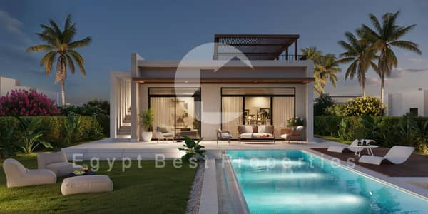 4 Bedroom Villa for Sale in 6th of October, Giza - Copy of Copy of Type X back. jpg