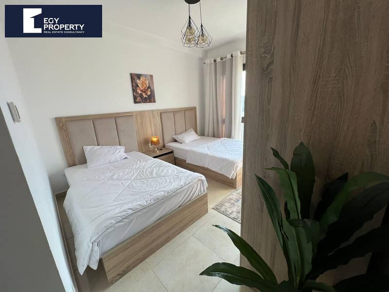 Fully Furnished 2 Bedroom Apartment for Rent in Porto New Cairo for Lowest Price - Ansicht 4
