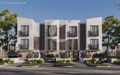 3 Bedroom Townhouse for Sale in Mostakbal City, Cairo - TH Corner. PNG