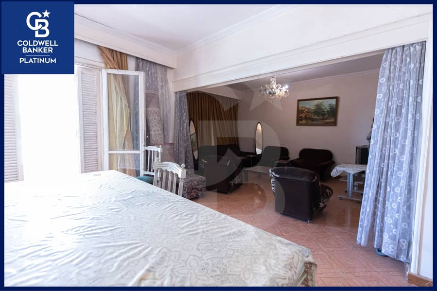 Apartment for sale with direct sea view in front of the Engineers Club in Saba Pasha, 150 sqm. – další