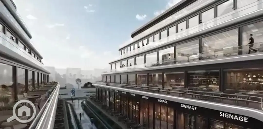 I own a restaurant in a mall directly on the main axis. – pohled 4