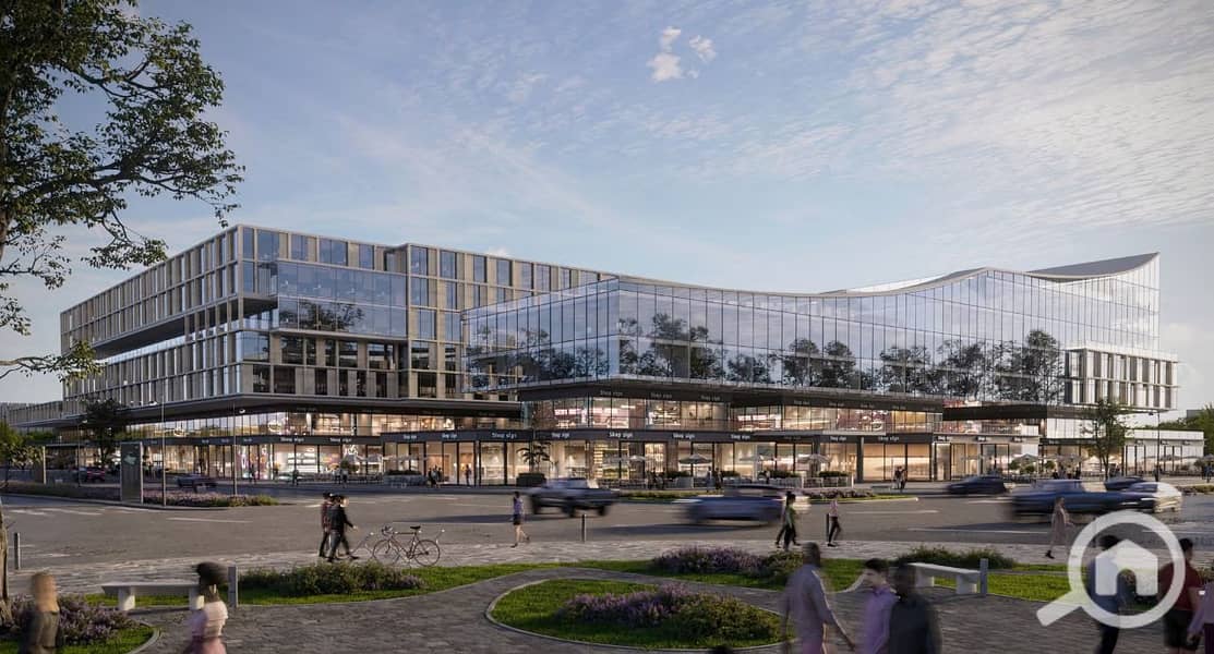 With a down payment of 160,000 EGP and installments over 10 years, you can receive a fully finished clinic in Sky Ramp, next to Mall of The Gate - Vista 2