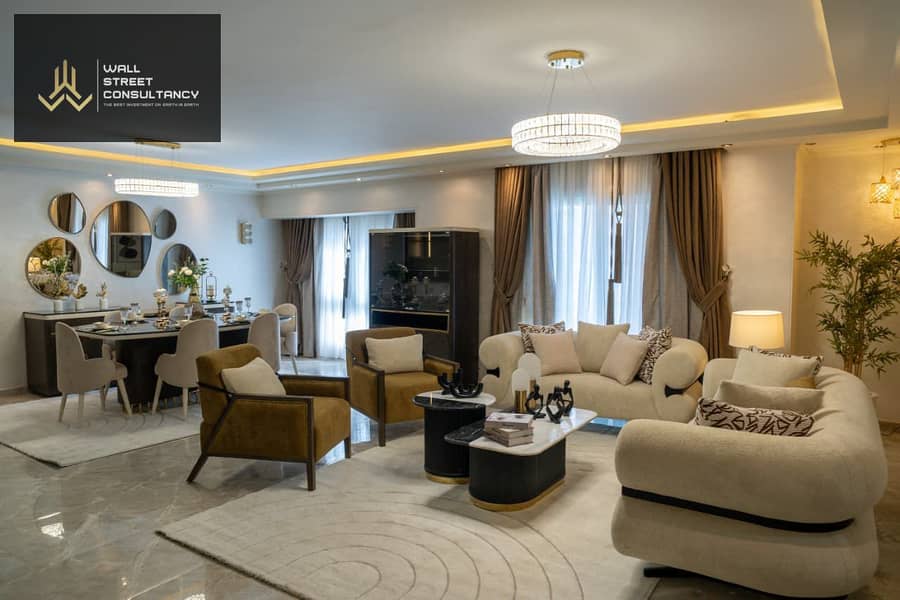 Fully finished apartment for sale with immediate delivery in Promenade New Cairo – pohled 5