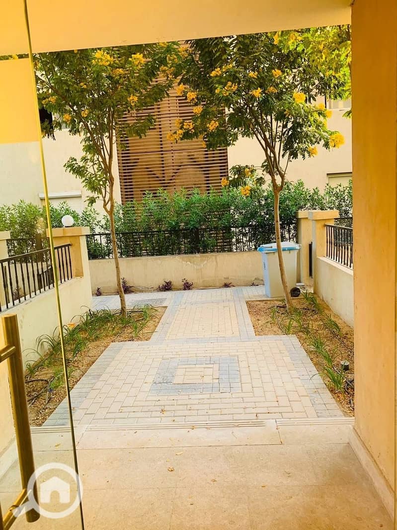 Ground floor apartment with a distinctive garden, sea view overlooking green spaces | 35% discount for cash payment in Taj City Compound - Więcej