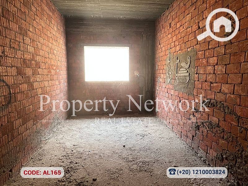 Semi Finished Apartment for Sale – West Golf Extension – New Cairo Prime location Ready to move – pohled 5