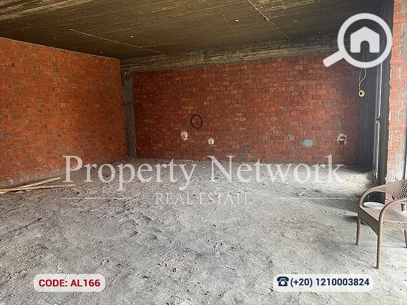 Half-finished apartment with a garden for sale - Extension West Golf - New Cairo, prime location ready for immediate delivery. - Widok 2