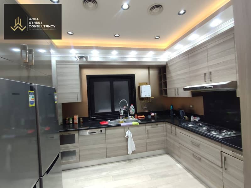 Ultra super deluxe fully finished and fully furnished apartment for rent with immediate delivery in The Waterway New Cairo, in the heart of Fifth Sett - Widok 5
