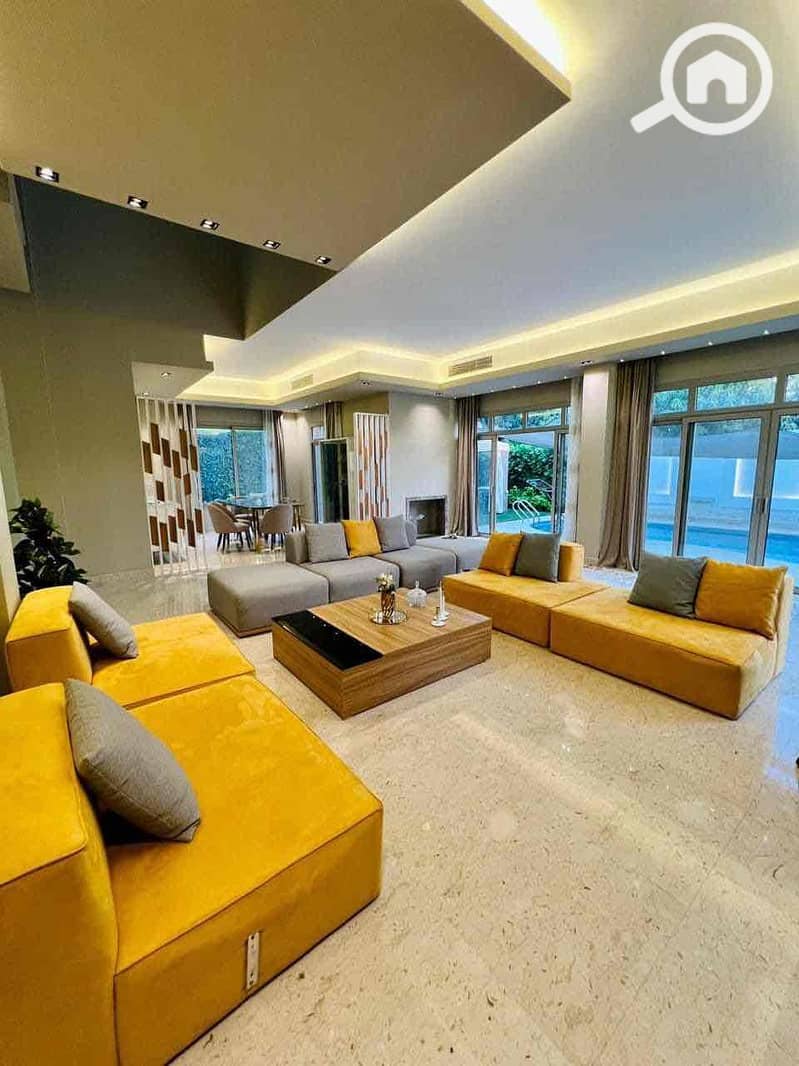 Furnished villa for daily rent in Sheikh Zayed, very upscale location next to Arkan Mall - Vaizdas 6