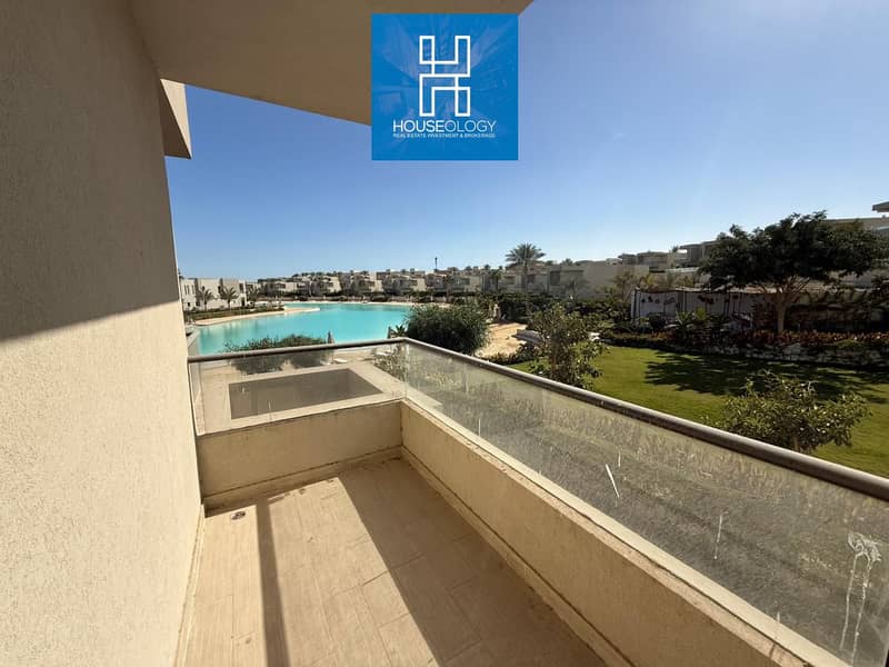 Twin house in Azha Ain Sokhna, directly on the Crystal Lagoon, 20 million less than the company price. Ready to move, ready for viewing. - Ansicht 4
