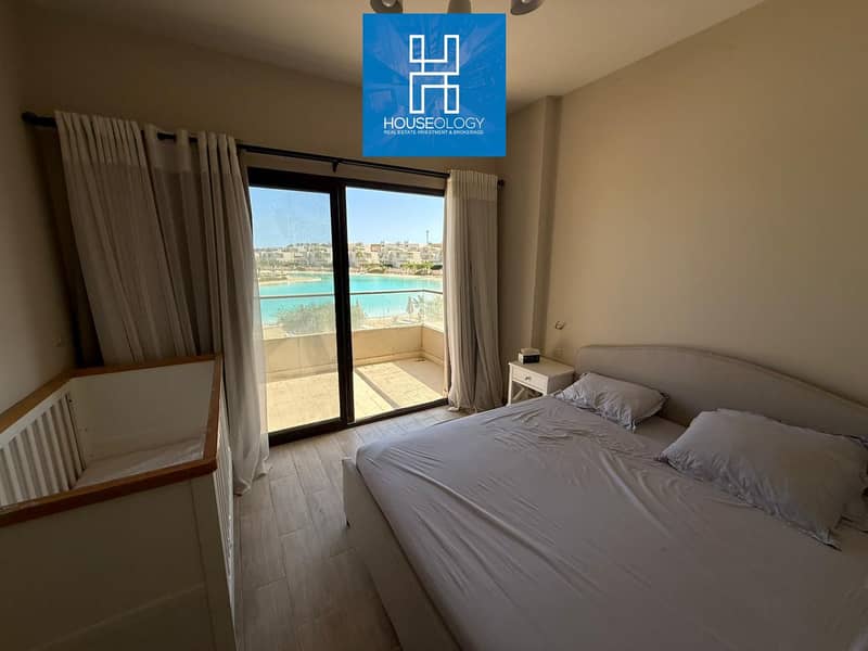 Twin house in Azha Ain Sokhna, directly on the Crystal Lagoon, 20 million less than the company price. Ready to move, ready for viewing. - Ansicht 6