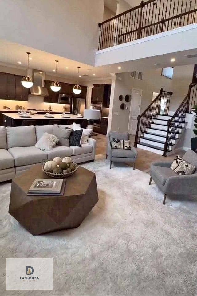 Duplex with a golf view for sale 1,000,000 in New Cairo. - Widok 3