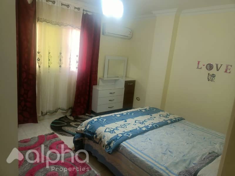 for rent apartment with furniture in elsheikh zayed beside the gate mall - Widok 5