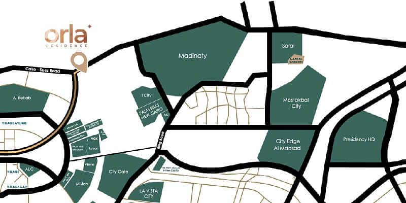 4 Location-of-Orla-Residence-New-Cairo. jpg