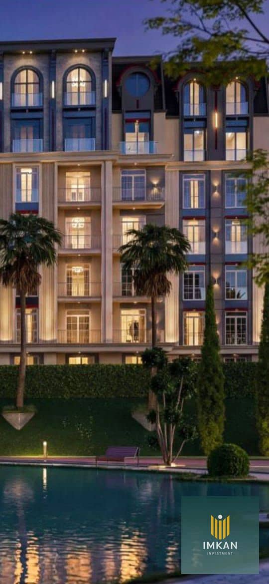 100m² apartment with garden for sale in installments over 10 years with a 45% discount for cash, next to AUC in Fifth Settlement, in Azar Compound, Ca - Widok 5