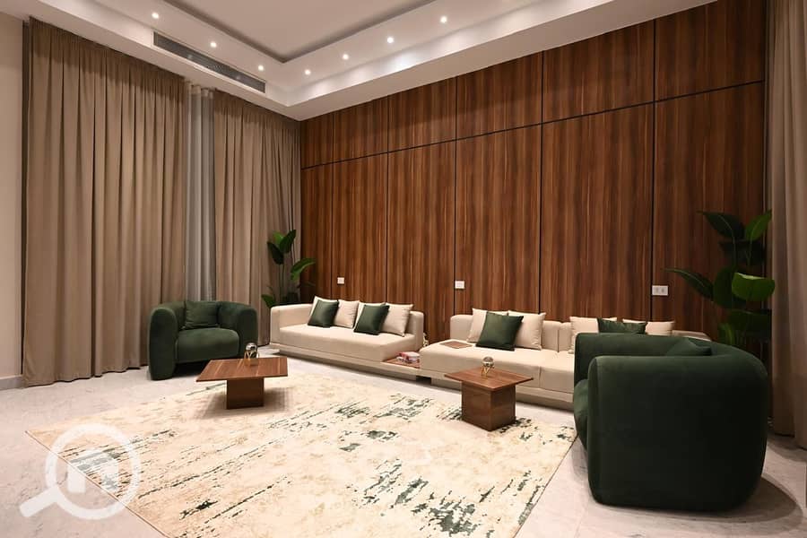 Luxury full furnished Villa for rent in 5th settlement behind concord plaza at New cairo - Widok 4