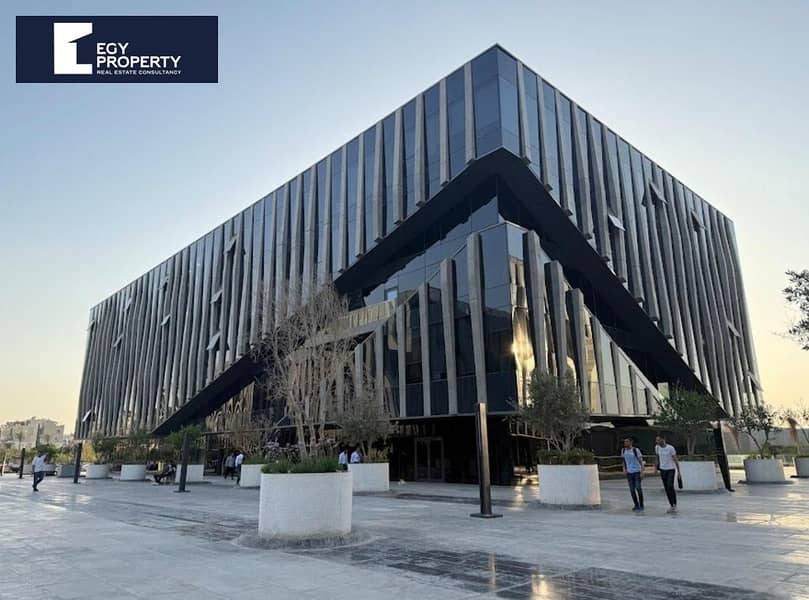 Fully Finished Office for Rent in EDNC New Cairo 133 sqm - Widok 2