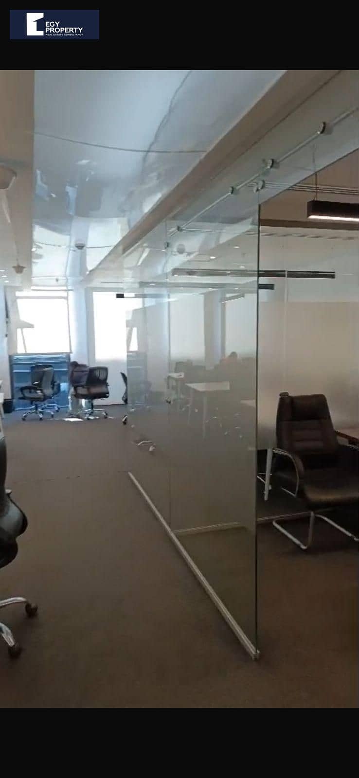 Fully Finished Office for Rent in EDNC New Cairo 133 sqm - Widok 3