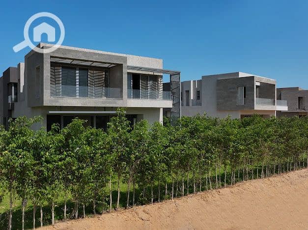 **Inspect and receive immediately a twin house villa in October, next to New Giza, with a Pyramids view, in Al Hadaba Compound. ** - Widok 6