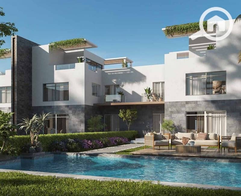 Town Villa + private swimming pool with a view of greenery and water bodies - Ansicht 3