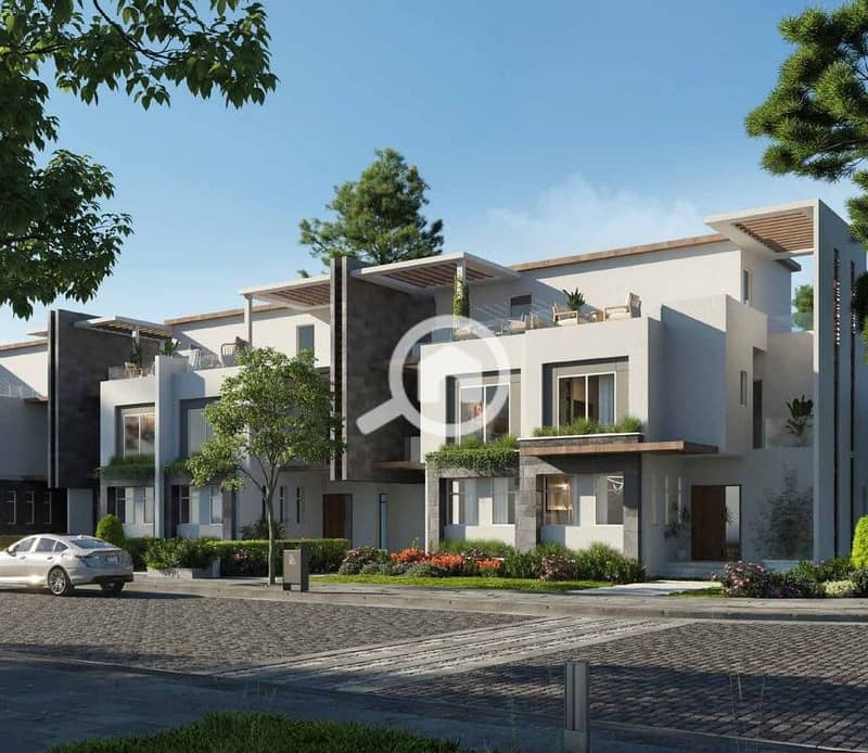 Town Villa + private swimming pool with a view of greenery and water bodies - Mehr