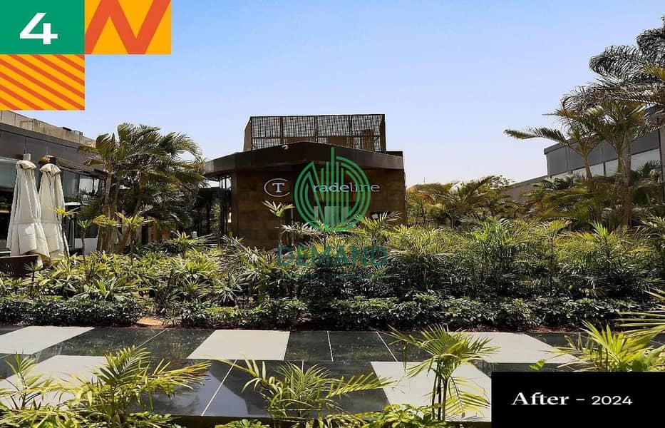office 133 meter semi finished for rent in walk of cario , On the Alexandria Desert Road - Aanzicht 2