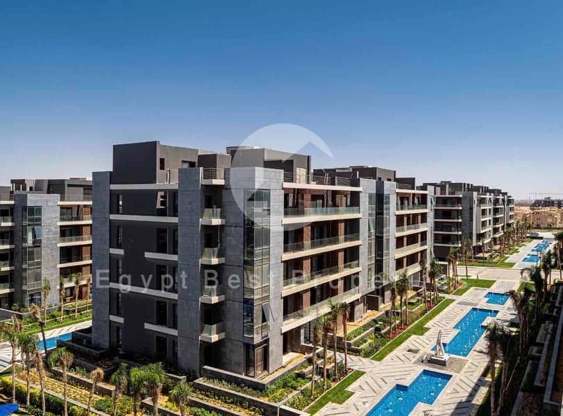 Penthouse in El Patio Oro - New Cairo - Immediate delivery with down payment and installments - Görünüm 2