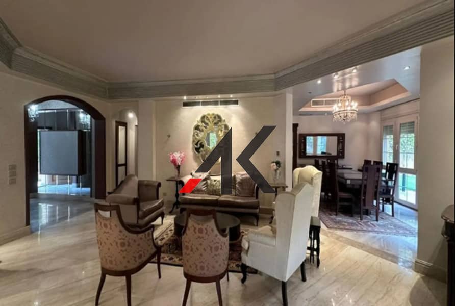 Amazing Furnished Stand Alone For Sale in Kattameya Hills - New Cairo - Widok 2