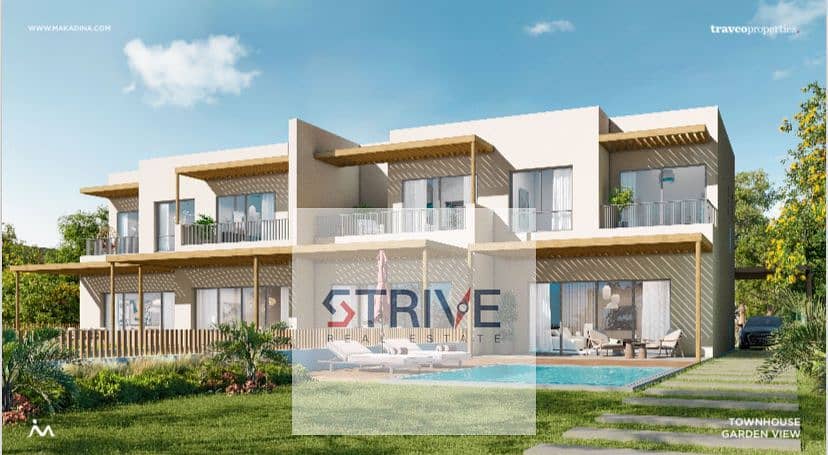 Chalet 160 m with 10% down payment and installment prime location on open view direct on the sea , minutes from the airport and Ras Soma - Widok 3